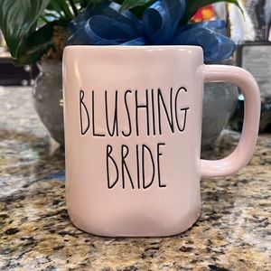Rae Dunn Blushing Bride pink mug